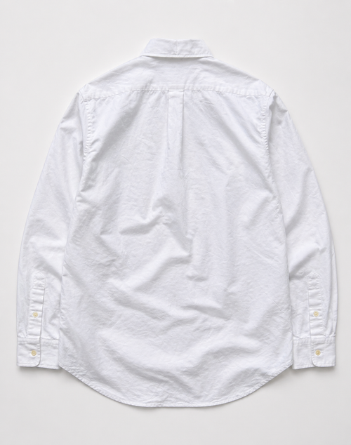 Classic White Oxford Button-Down Shirt
