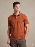 Puma Essentials Classic Pique Polo - Burnt Terracotta
