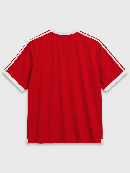 Adidas Three-Stripe Crewneck T-Shirt