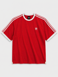 Adidas Three-Stripe Crewneck T-Shirt